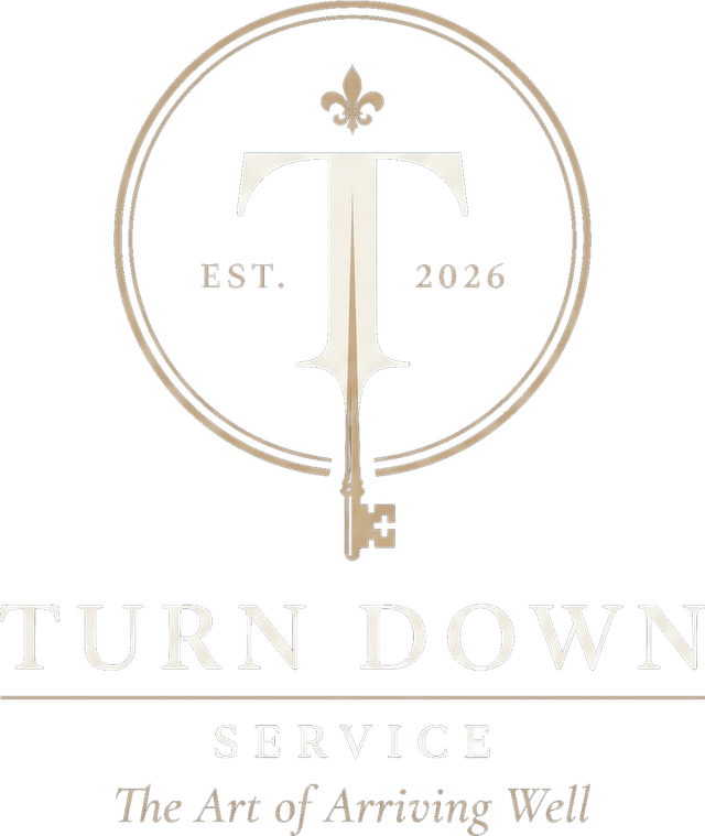 Turn Down Service, The Art of Arriving Well
